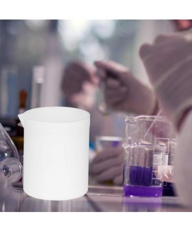 Cyllde Agatige Cup Acid and Base Resistant Cup NonSticky White Cup Measuring Cup with High Lubrication for Accurate Measurements50ML - Buy Online on GoSupps.com