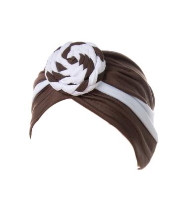 QUINTRA Elastic Comfortable Hair Cap for Women Multiple Colors 1 PC Sleep Cap Kids Bathroom Decor (B A) BA