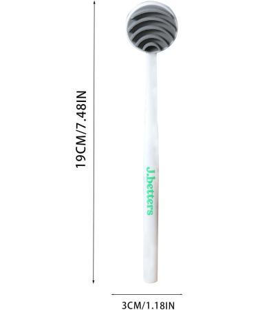 Higyee Tongue Brush - Ergonomic Portable Cleaning Brush for Oral Hygiene & Fresh Breath | Travel Case Included - Buy Online on GoSupps.com