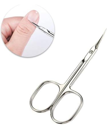 MOEIDO Scissors 1Pc Cuticle Scissors NailClippers Trimmer Skin Remover Steel Professional Nail Art Tools Cuticule Cutter - Buy Online on GoSupps.com