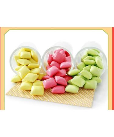 Sugar free xylitol Chewing gum candy fruity floral aroma flavor 101g/box sweet bubble gumdrop sugar refreshing breath Healthy and nutritious Chinese snacks gift (Jasmine Rose 3box) Jasmine Rose 3box - Buy Online on GoSupps.com