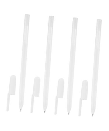 TOVINANNA 4 Piece Microblading Markers with Water Sweatproof Smudgeproof Fine Tip for Precise Eyebrow Lip Contours for Permanent Makeup Skin Markings