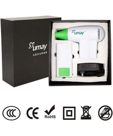 Cordless Hair Dryer Portable Wireless Blow Dryer 450W Charging USB power bank Suitable for Art Painting Hotel Home School Outdoor Travel Tool - Buy Online on GoSupps.com