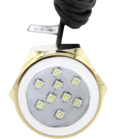 NSLUMO 27W Blue LED Boat Drain Plug Underwater Light - 9-led, Diving & Fishing Lamp, 1/2 NPT for Deck/Marine/Boat - Buy Online on GoSupps.com