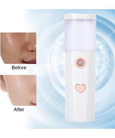 Face USB Rechargeable Face Hydration Sprayer Portable for Skin Hydration Skin Care (White) - Buy Online on GoSupps.com