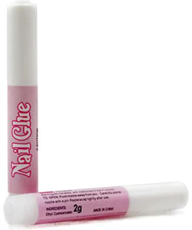 Nail Glue for Acrylic Nail Long Lasting Nail Tip Glue for Presson Nail Acrylic Nail Adhesive Nail Glue for Fake Nail nail adhesive glue for press on nails waterproof long lasting for nail art 3d - Buy Online on GoSupps.com