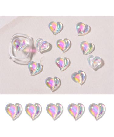 Nails Decorations Manicure Decorations Nail Glitter Luxury Crystal Nail Art Sequins Love Heart Nail Drills(multicolor) - Buy Online on GoSupps.com