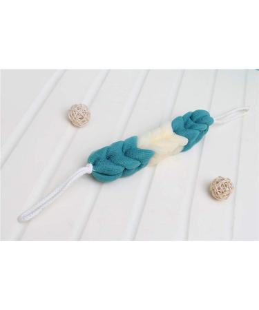 ZONGR Long Bath Loofah - Exfoliating Braided Mesh Back Scrubber Ball - Bule - Buy Online on GoSupps.com