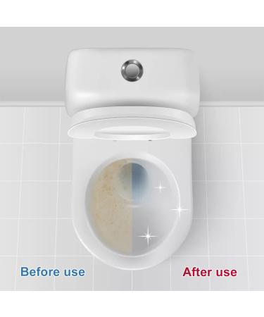 KIISSIISO Toilet Bowl Cleaner Tablets 12-Pack - Automatic Tank Cleaners for Ultra-Clean Toilets (Blue and White) - Buy Online on GoSupps.com