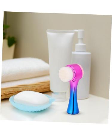 minkissy Multifunctional Facial Cleansing Brush Removing Deep Face Brush Nose Exfoliating Brush for Cleaning Electric Face Cleaner Face Washing Brush Facial Brush 3D Double Sided Face Soap 13X5.5cm - Buy Online on GoSupps.com