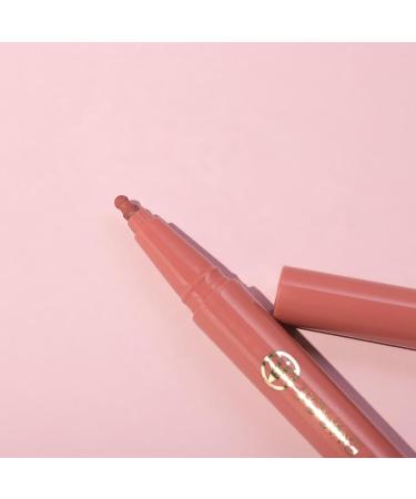 YOUNG VISION Gourd-Shaped Precision Liquid Lipstick & Lipliner - Nude Matte Perfection | International Shipping Available - Buy Online on GoSupps.com