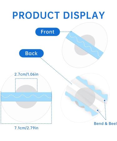 Acwoo Freestyle Libre 3 Plasters - 35 Waterproof & Skin-Friendly Patches for Swimming & Bathing | Transparent Self-Adhesive Libre Patch - Buy Online on GoSupps.com