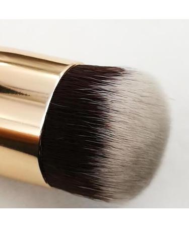 Double Ended Blush Makeup Brush - Liquid Foundation & Powder Applicator - Angled Cosmetic Brush for Flawless Application - Buy Online on GoSupps.com