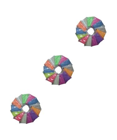 FOMIYES 36 Pcs Highlighter Powder Flash Powder Fluoeascent Powder Phosphor Powder Manicure Mica Powder 1 count (Pack of 1) As Shownx3pcs