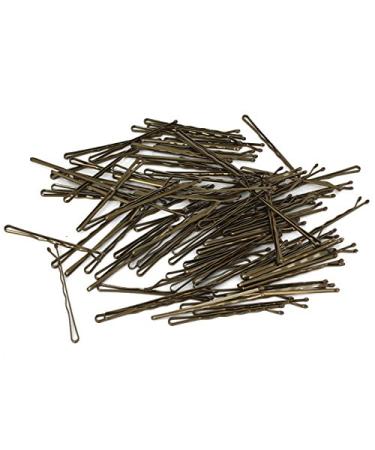 HAARallerliebst Gold Hair Clips & Bobby Pins (100 pcs 5 cm) - Pink Storage Box | International Shipping - Buy Online on GoSupps.com