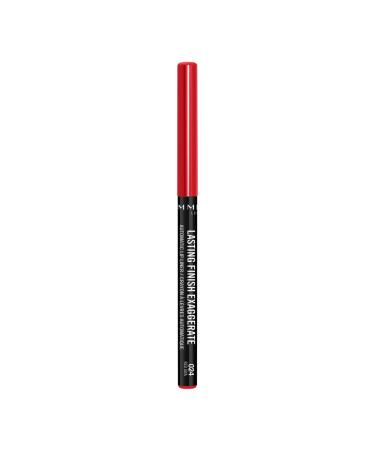 Rimmel Lasting Finish Exaggerate Automatic Lip Liner  24 Red Diva Red Diva 24 1 Count (Pack of 1)