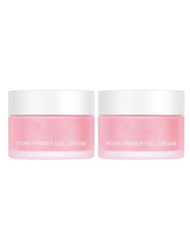 Make Up Primer for Face - Invisible Pore Face Primer - Moisturizing Pore Minimizer Gel Cream - Matte Base Colour Corrector Reduce Dullness - Foundation Smooth Skin Oil Control Refresh Radiance (2PCS)