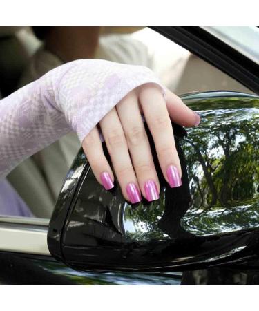 DANNI & TONI Cosmic Bloom Pink Metallic Mirror Nail Wraps - 28 Salon-Quality Gel Stickers - Buy Online on GoSupps.com