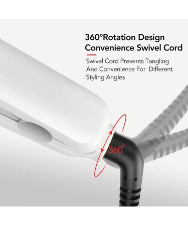 Infrared Hair Care Iron - Cold Iron Treatment for Damaged Hair | Stylish Recovery Tool (White - Buy Online on GoSupps.com