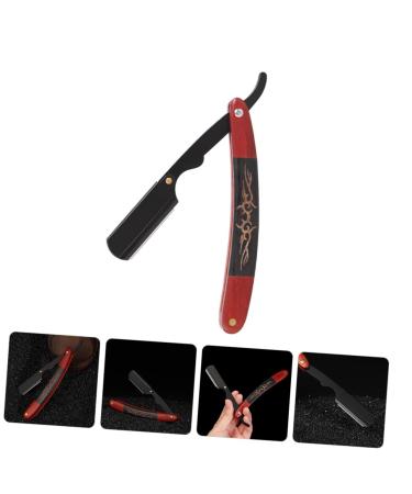 Buy Housoutil Men's Razors - Foldable Barber Blade Mustache Trimmer Eyebrow Grooming Scissors & Travel Beard Cutter - Stainless Steel Perfect for Shaving & Grooming - Buy Online on GoSupps.com