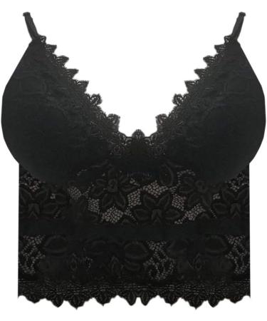 Sport BH Push Up f r Große Gr ßen Oversize & Sexy Crop Wireless BH f r Frauen | V Cream & Black | XXL - Buy Online on GoSupps.com