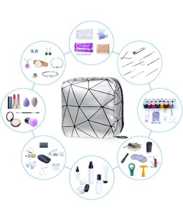 KNISUM 3 Piece Sanitary Napkin Storage Bag Set for Women - Portable Menstrual Cup Pouch & Pad Bags in Green, Blue, White - Ideal for Feminine Hygiene - Buy Online on GoSupps.com