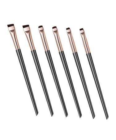 LALADEFIEE 6pcs Eye Shadow Brush Makeup Brush Precision Eyeliner Brush Eyeliner Brush for Women Eye Makeup Tool