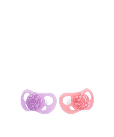 Twistshake pacifier pastel pink violet from 6 months 2 pieces - Buy Online on GoSupps.com