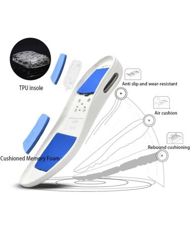 MOCINNA Wide Width Diabetic Shoes for Men | Adjustable Elderly Swollen Feet Shoes | Breathable Lightweight Memory Foam Edema Walking Shoes - Black Grey | Size 13 - Buy Online on GoSupps.com