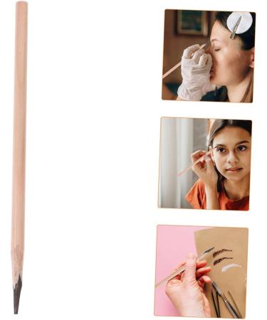 DRESSOOS 3pcs Waterproof Eyebrow Pencil Golf Pencils Natural Makeup Pencil Makeup Brow Pen Wooden Coffee - Buy Online on GoSupps.com