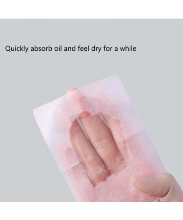 Oil Blotting Paper - 100 Sheets Natural Facial Tissue for Men, Women, and Students - Portable Oil Control with Natural Fragrance - Yellow - Buy Online on GoSupps.com
