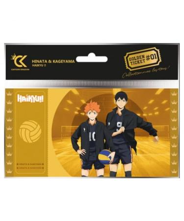 Cartoon Kingdom - Golden Ticket Haikyu!! - Col01 Hinata & Kageyama - 3760375862142