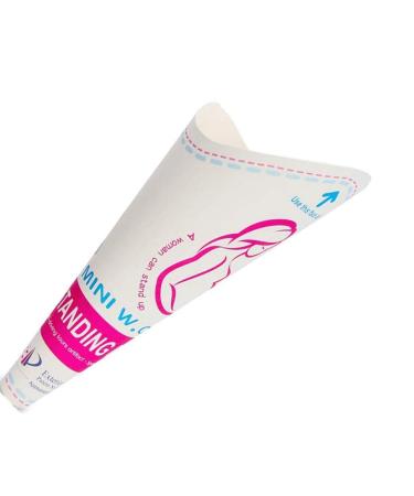 30 Count Disposable, Portable Female Urination Device for Women, Stand and Pee in Unfriendly Toilets with Urine Director, Urinary Funnel, 3 Packs of 10. - Buy Online on GoSupps.com