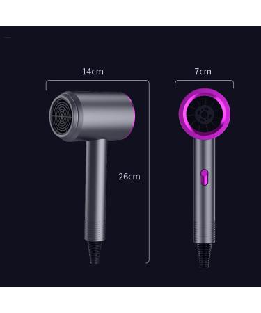 Hair Dryer Hairdryer Hairdryers for Women Travel Blow Dryer Hair Dryers Lightweight Household Hair Dryer with Blue Light Negative Ion Collector Nozzle (14X26X7CM yellow) 14X26X7CM Yellow - Buy Online on GoSupps.com