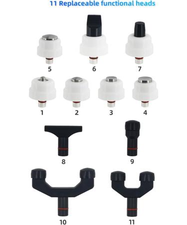 Chiropractic Adjusting Tool 9 Frequency Levels 4 Massage Head 3 in 1 ESWT Machine for Legs (UK Plug) - Buy Online on GoSupps.com