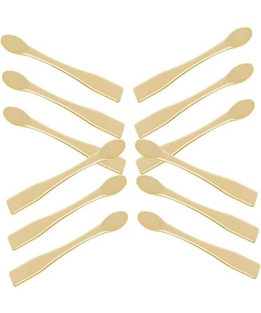Healeved 24 Pcs Mask Spoon Mini Spoons Night Cream for Face Skincare Makeup Skincare Spatula Makeup Spoon Abs 6.00X0.70X0.70CMx2pcs Goldenx2pcs - Buy Online on GoSupps.com