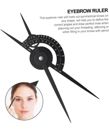 NOLITOY Measure Professional Premium Ruler Eyebrow Level Measuring Shaping Line Horizontal Auxiliary Tool - Buy Online on GoSupps.com