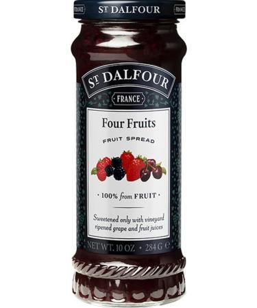 Value Bundle: St Dalfour Jam - Full Size - Marmalade - Confiture - Preserves - Fruit Spread - Custom Value Bundle Branded Package (Four Fruits) - Buy Online on GoSupps.com