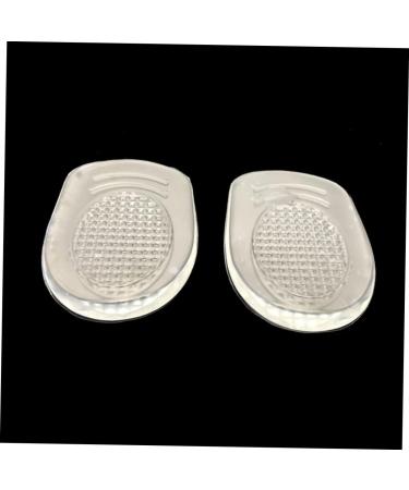 4 Pairs Silicone Insoles - Comfort Heel Pads for Shoes | Half Insole in White - Size 1 - Buy Online on GoSupps.com