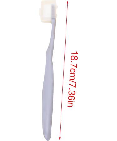 Cute Multi-Colored Soft Bristle Toothbrush Set for Adults & Kids - Travel-Friendly 3 Pieces - Buy Online on GoSupps.com