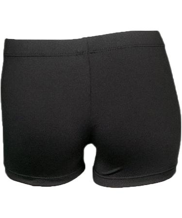 Girls' Sparkle Gymnastics Shorts 2-14 Years - Black - Buy Online on GoSupps.com