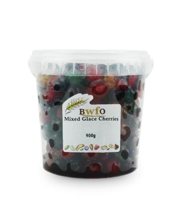 Glace Cherry Medley (Four Colours) 900g (BWFO)