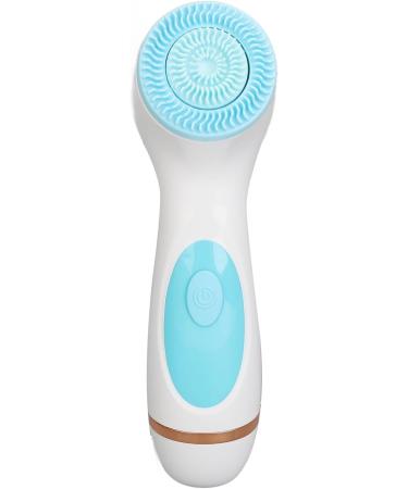 Electric Face Brush Waterproof Pore Deep Cleansing Silicone Facial Cleansing Brush for Salon (Blue) - Buy Online on GoSupps.com