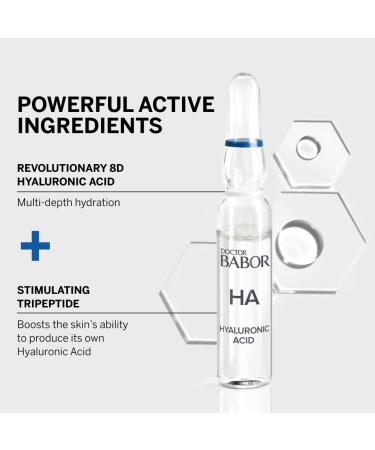 Hydrating Hyaluronic Acid Power Serum Ampoule by BABOR | Clean & Vegan | Visible Results in 7 Days - Buy Online on GoSupps.com