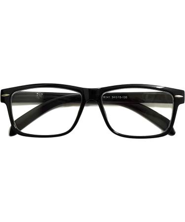 Twinkle Twinkle Reading Glasses Spring Hinge Classic Reader R141 - Black +3.25 Magnification - Buy Online on GoSupps.com