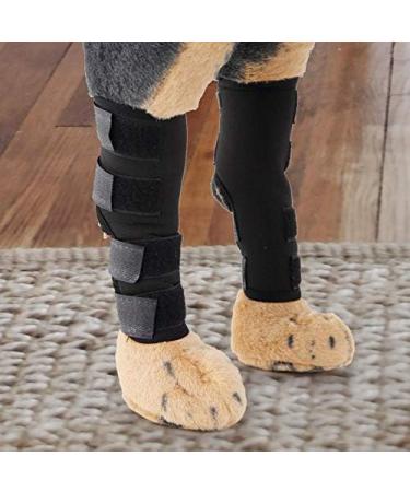 Dog Front Leg Braces Canine Compression Wraps Pet Knee Pad Dog Elbow Protector with Reflective Straps Help with Ligament Injuries Sprains and Loss of Stability Caused by - Buy Online on GoSupps.com