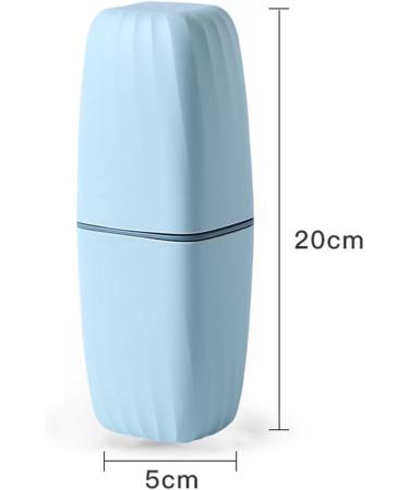 Milageto 6x Travel Toothbrush Holder & Gargle Cup - Portable Toothbrush Container for Camping & Outdoor Use - Buy Online on GoSupps.com