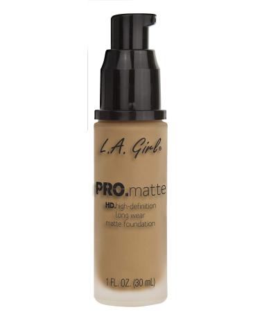 L.A. Girl Pro Matte HD Foundation - Medium Beige 1 fl oz (30 ml) | Flawless Finish - Buy Online on GoSupps.com