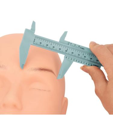 Uonlytech Pied Coulisse en Plastique Gris 150 MM pour Sourcils R gle Double chelle Outil de Mesure pour Maquillage et Retouche Domicile - Buy Online on GoSupps.com