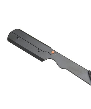 Jauarta Beard Blade Holder - Professional Foldable Manual Barber Trimmer Stand | Stainless Steel Straight Edge for Precision Grooming - Buy Online on GoSupps.com